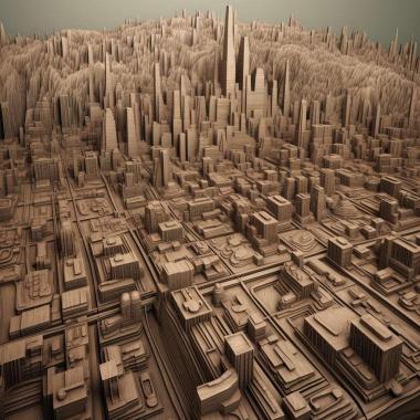 Patterns and decorations SimCity 3000 2 3d model